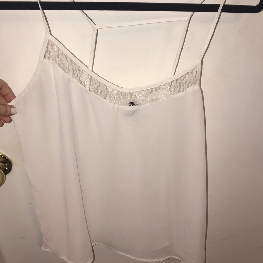 H&M white top